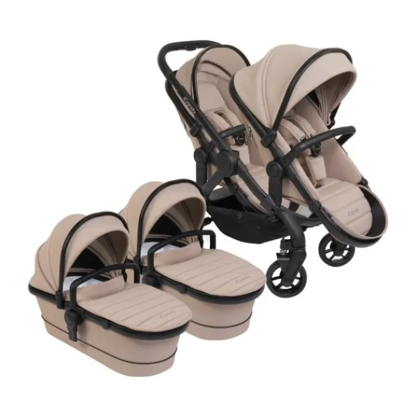 ICandy Peach 7 Twin Kinderwagen - Essentiel Bundel - Cookie Clearance