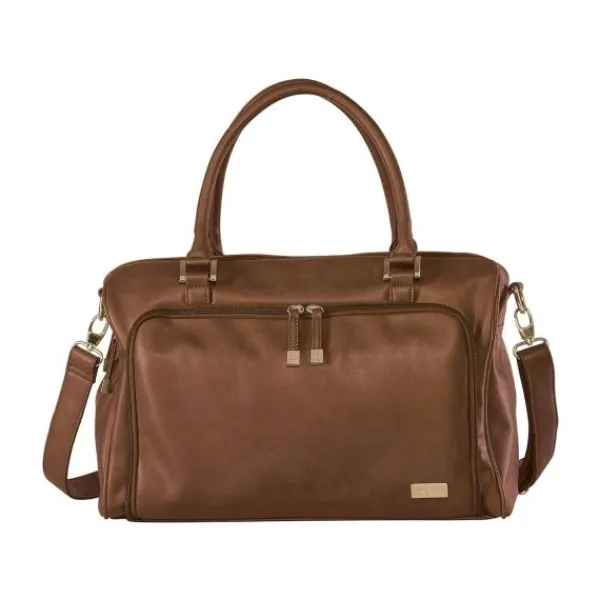 Isoki Zip Satchel Luiertas Redwood Chestnut Sale