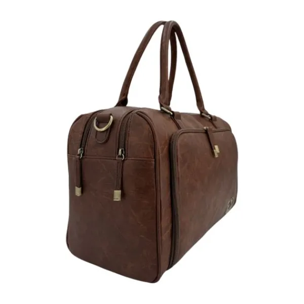 Isoki Zip Satchel Luiertas Redwood Chestnut Sale