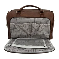 Isoki Zip Satchel Luiertas Redwood Chestnut Sale