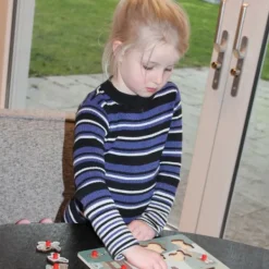 JEP! Kids Houten Knopjespuzzel - Garden - Multicolor Discount