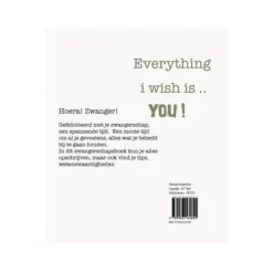 JEP! Kids Zwangerschapsboek - Smoke Roze - 30 x 21 cm Best