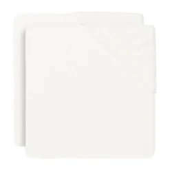 Jollein Aankleedkussenhoes (2pack) 50x70cm Badstof - Caramel/Biscuit Online