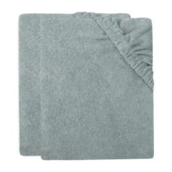 Jollein Aankleedkussenhoes (2pack) 50x70cm Badstof - Caramel/Biscuit Online