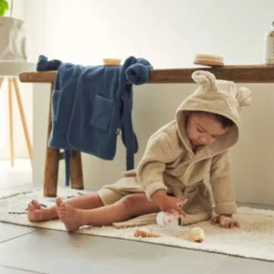 Jollein Badjas Nougat 1-2 jaar Hot