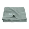 Jollein Basic Knit Ledikantdeken Forest Green 100 x 150 cm Discount