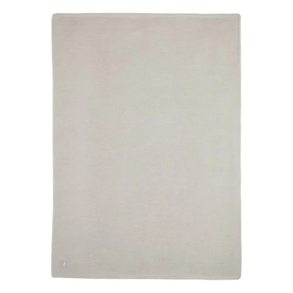 Jollein Basic Knit Ledikantdeken 100 x 150 cm Nougat / Fleece Sale