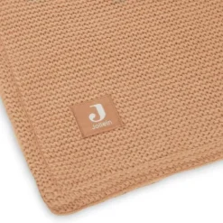 Jollein Basic Knit Wiegdeken 75 x 100 cm Forest Green / Fleece Hot