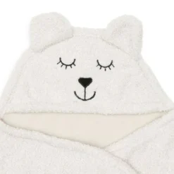Jollein Bear Wikkeldeken - Oatmeal Online