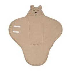 Jollein Bear Wikkeldeken - Oatmeal Online
