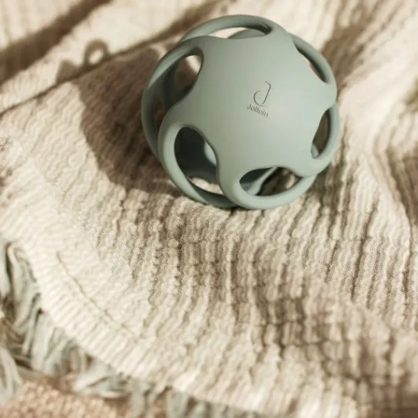 Jollein Bijtring Bal - Ø 9,5cm - Siliconen - Sea Green Discount