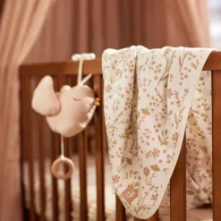 Jollein Bloomy Deken Wieg - 75 x 100 cm - Jersey Meerdere kleurencombinaties Best