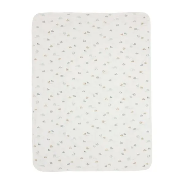 Jollein Bloomy Deken Wieg - 75 x 100 cm - Jersey Meerdere kleurencombinaties Best