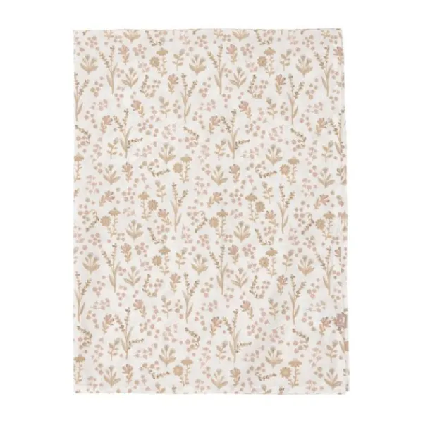 Jollein Bloomy Laken Wieg - 75 x 100 cm Hot