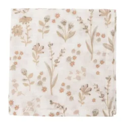 Jollein Bloomy Monddoekje - 3 Stuks - 31 x 31 cm - Hydrofiel Meerdere kleurencombinaties Discount