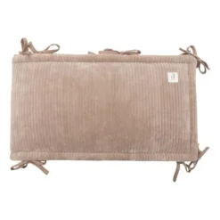 Jollein Boxbumper - Cloudy Rib - 180x30 cm - Oatmeal