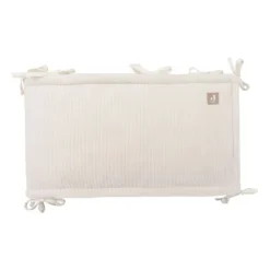 Jollein Boxbumper - Cloudy Rib - 180x30 cm - Oatmeal