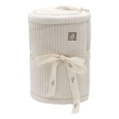 Jollein Boxbumper - Cloudy Rib - 180x30 cm - Oatmeal