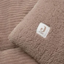 Jollein Boxkleed 100x100 cm - Cloudy Rib - Milky Coffee Sale