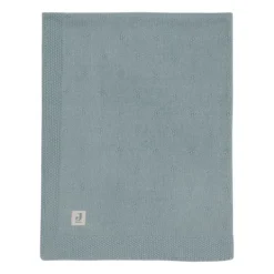 Jollein Cosy Knit - Ledikantdeken - 100 x 150 cm - Sea Green Blauw Clearance