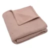 Jollein Cosy Knit Wiegdeken - 75x100cm - Wild Rose/Velvet Hot