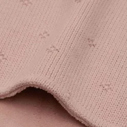 Jollein Cosy Knit Wiegdeken - 75x100cm - Wild Rose/Velvet Hot