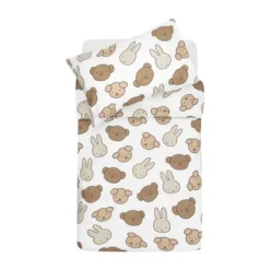 Jollein Dekbedovertrek – 100×140 cm - Miffy And Friends Clearance