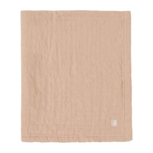 Jollein Deken - 75 x 100 cm - Hydrofiel - Jacquard Biscuit GOTS Outlet