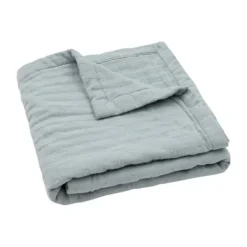 Jollein Deken - 75 x 100 cm - Hydrofiel - Jacquard Biscuit GOTS Outlet