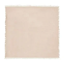 Jollein Deken Ledikant - 120 x 120 cm - Fringe Stripe Sea Green/Ivory GOTS Discount