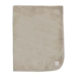 Jollein Deken Wieg - Basic Jersey/Sherpa - 75 x 100 cm - Oatmeal Hot