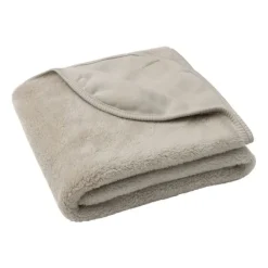 Jollein Deken Wieg - Basic Jersey/Sherpa - 75 x 100 cm - Oatmeal Hot