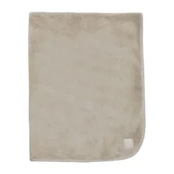 Jollein Deken Wieg - Basic Jersey/Sherpa - 75 x 100 cm - Oatmeal Hot