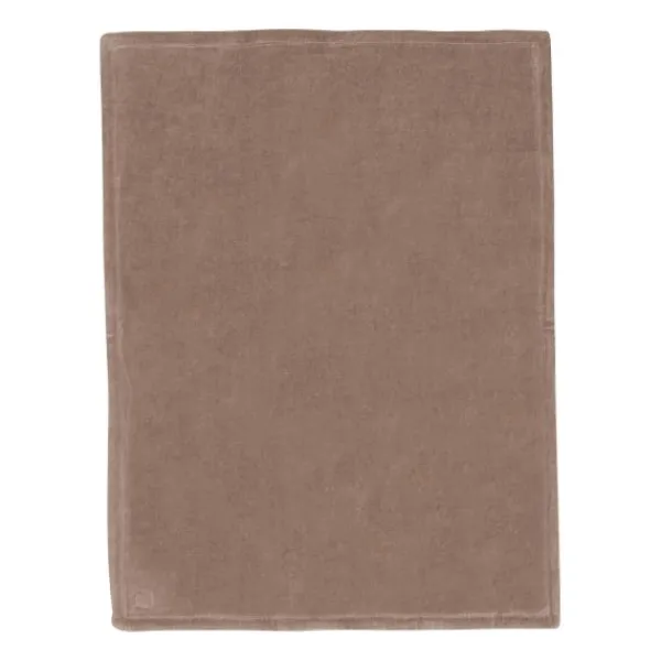 Jollein Deken Wieg - Box Knit/Velvet - 75 x 100 cm - Warm Sand Clearance