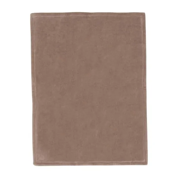 Jollein Deken Wieg - Box Knit/Velvet - 75 x 100 cm - Warm Sand Clearance