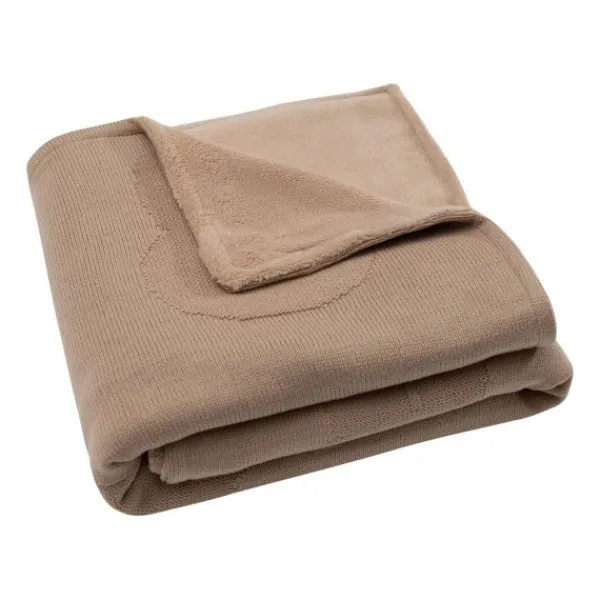 Jollein Deken Wieg - Miffy - 75 x 100 cm - Biscuit/Velvet Online