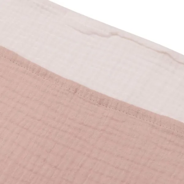 Jollein Hydrofiel Doek - 70 x 70 cm - Wild Rose / Ivory - 4 Stuks Hot