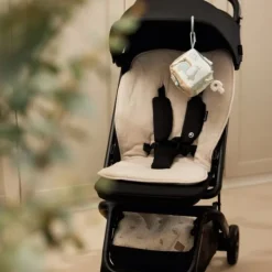 Jollein Inlegger Buggy/Wandelwagen - Badstof/Katoen - Nougat New