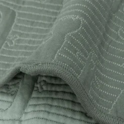 Jollein Jungle Jambo Ledikantdeken - 100 x 150 cm - Biscuit / Oatmeal Groen