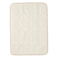 Jollein Jungle Jambo Wiegdeken - 75 x 100 cm - Biscuit / Oatmeal Groen Discount