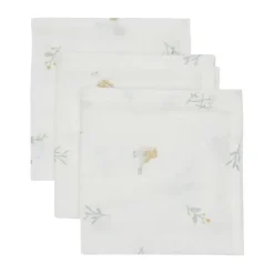 Jollein Lovely Birds Hydrofiel Monddoekje - 3 Pack - 31 x 31 cm Sale