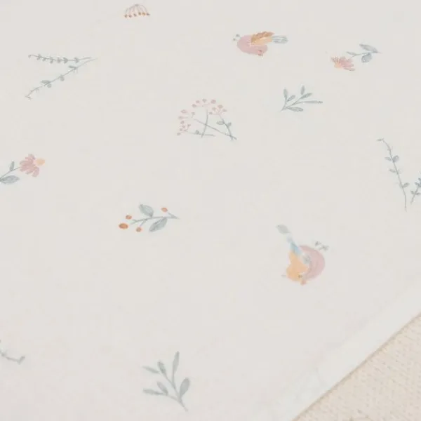 Jollein Lovely Birds Wieglaken - 75 x 100 cm Hot