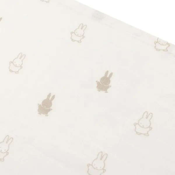 Jollein Miffy Hydrofiel Doek - 3 Stuks - Nougat Beige Sale