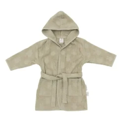 Jollein Miffy Jacquard Badjas - Olive Green - 1-2 Jaar Clearance