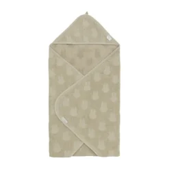 Jollein Miffy Jacquard Badcape - Badstof - Olive Green Sale