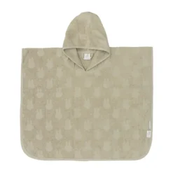 Jollein Miffy Jaquard Badponcho - Badstof - Olive Green Clearance