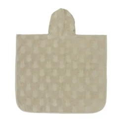 Jollein Miffy Jaquard Badponcho - Badstof - Olive Green Clearance