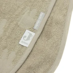Jollein Miffy Jaquard Badponcho - Badstof - Olive Green Clearance