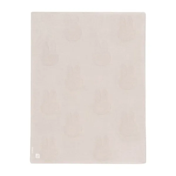 Jollein Miffy Wiegdeken Fleece - 75 x 100 - Nougat Hot