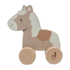 Jollein Nostalgic Ride Paard Op Wielen - Hout Clearance